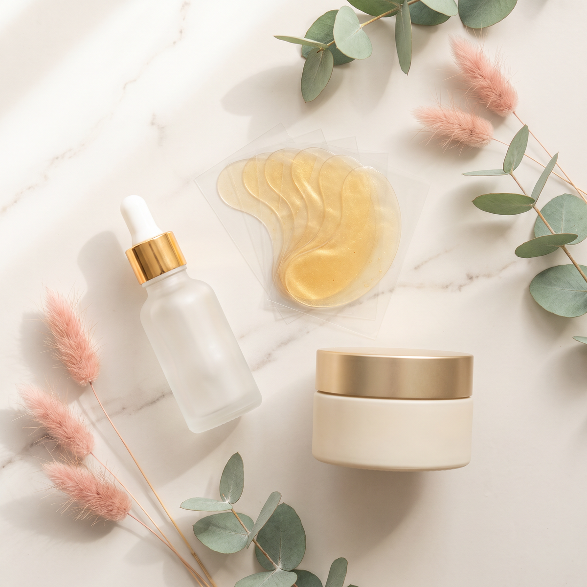 Morning Hydration Ritual Kit - Glow Serum, Hydrating Under-Eye Mask, and Collagen Peel-Off Mask